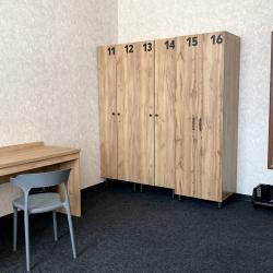 Кровать в 6-местном общем номере