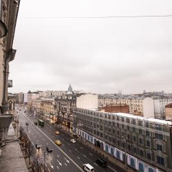 Апартаменты студия Тверская 15 с 1 двуспальной кроватью