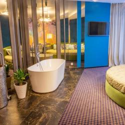 Номер полулюкс с 1 двуспальной кроватью Дизайнерский