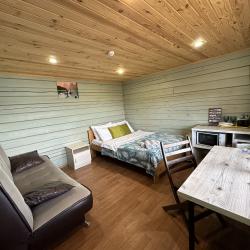 Комната стандарт с 1 двуспальной кроватью и террасой