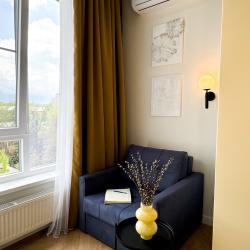 Апартаменты студия Almaty city, Abay avenue 38, 4 block, 84 (8401) apt