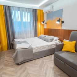 Номер стандарт улучшенный с 1 двуспальной кроватью