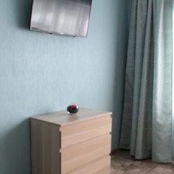 Номер эконом семейный с 1 двуспальной кроватью