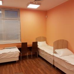 Кровать в 4-местном общем мужском номере