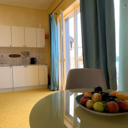 1-комнатные апартаменты студия с балконом