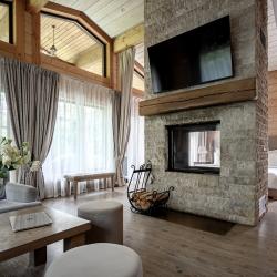 Фото Отель Охта Парк коттеджи