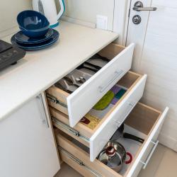 2-комнатные апартаменты эконом с 2 двуспальными кроватями (без окна)