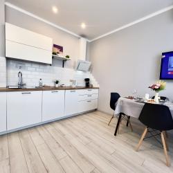 1-комнатные апартаменты люкс на 17 этаже с видом на реку Тура