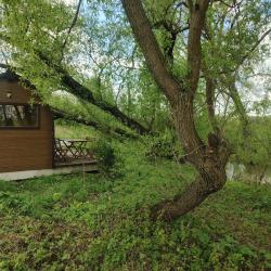 Бунгало эконом с 1 двуспальной кроватью