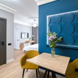 Апартаменты студия с 1 двуспальной кроватью