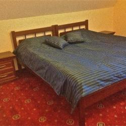 Номер стандарт с 1 двуспальной кроватью (с завтраком)
