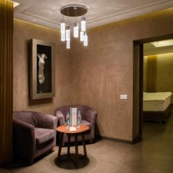 Номер стандарт с 1 двуспальной кроватью (без окна)