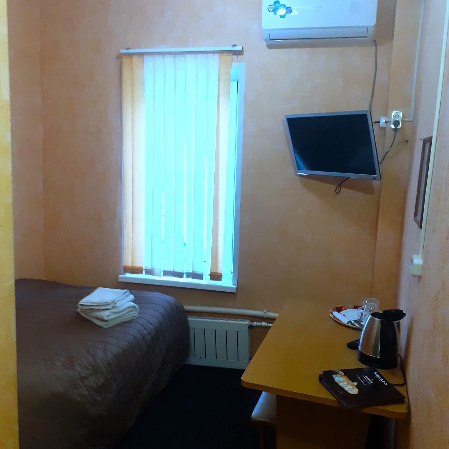Номер стандарт с 1 двуспальной кроватью