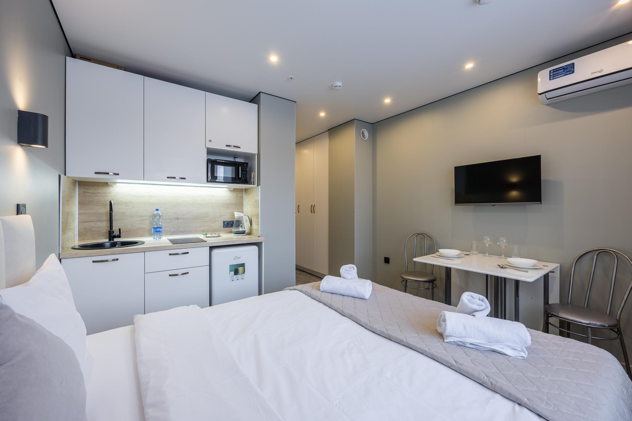 Апартаменты-студия, 21 м², цокольный этаж в Aurum