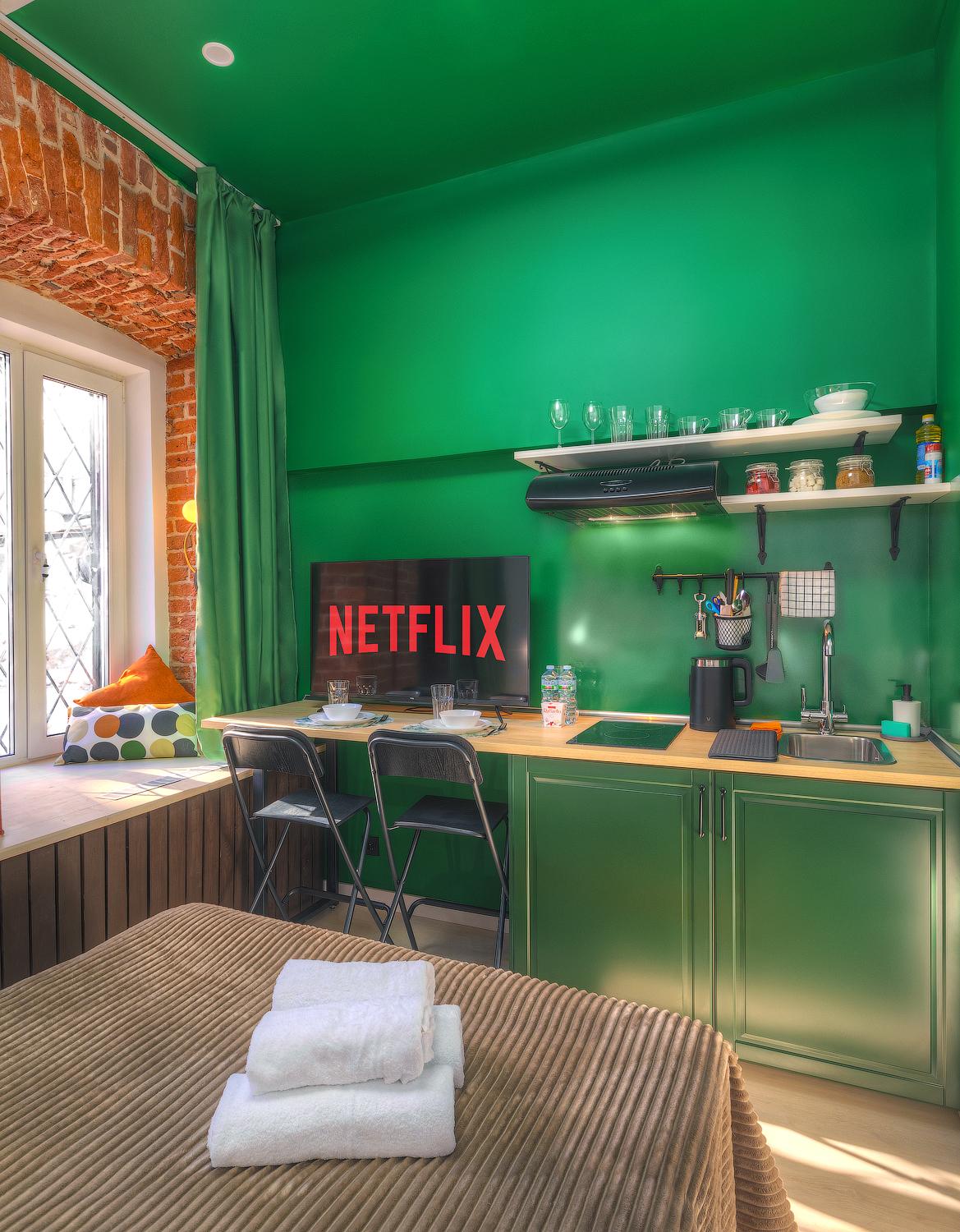 2-местный номер студия, 14 м² 4