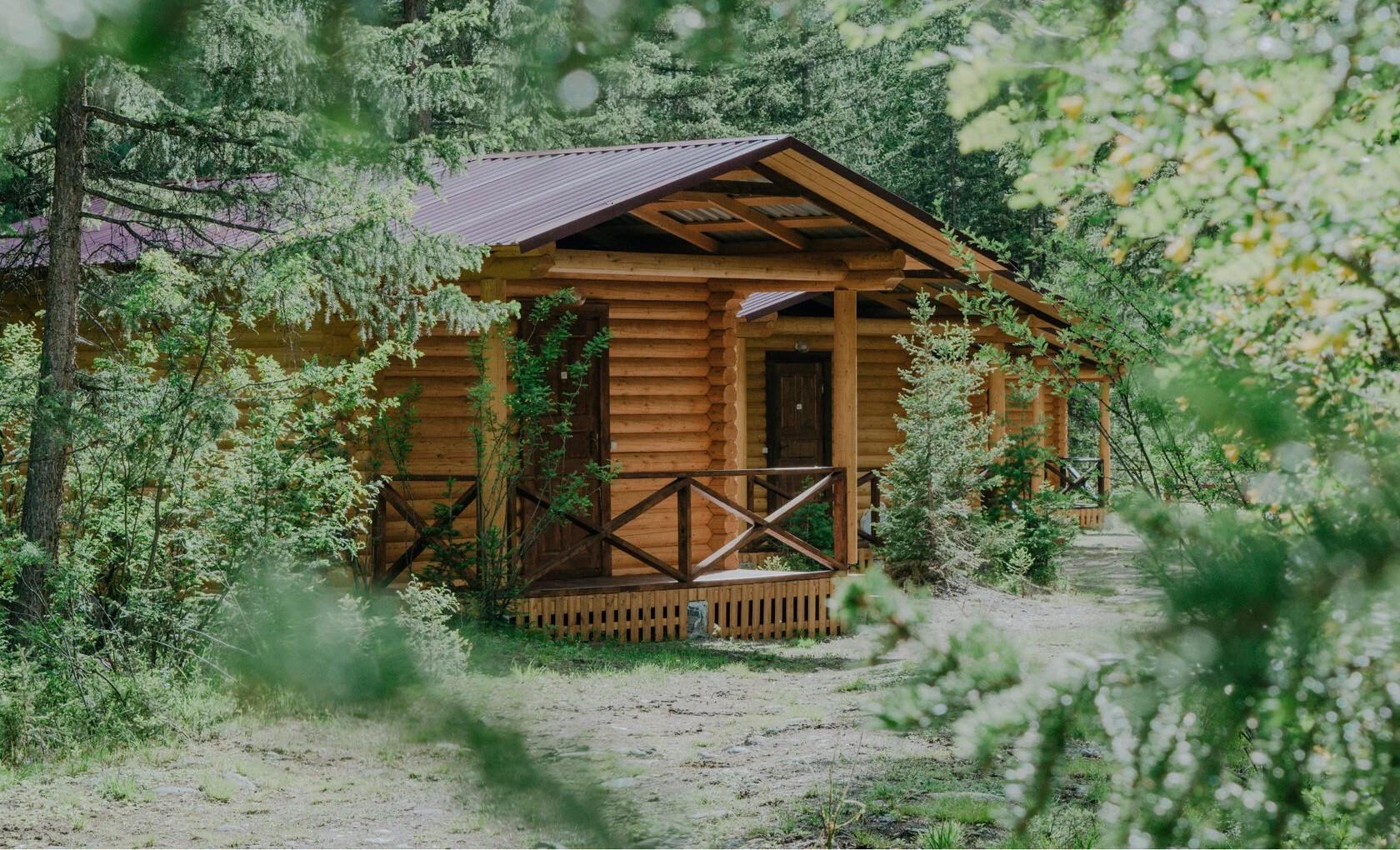 Двухместный кедровый домик (с завтраком)