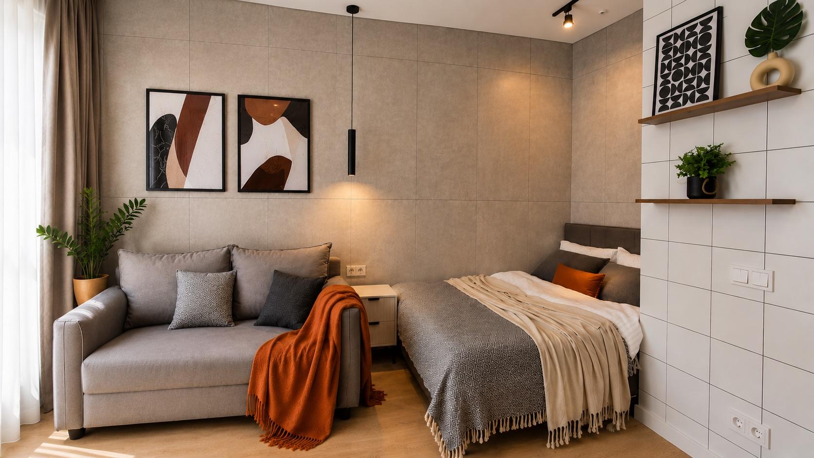 Апартаменты-студия, 25 м², 2 этаж 2