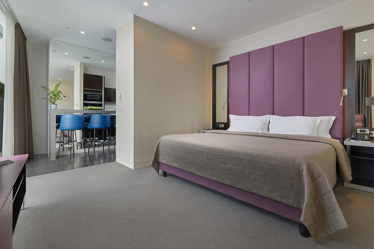 Studio Basic Apartments с двуспальной кроватью