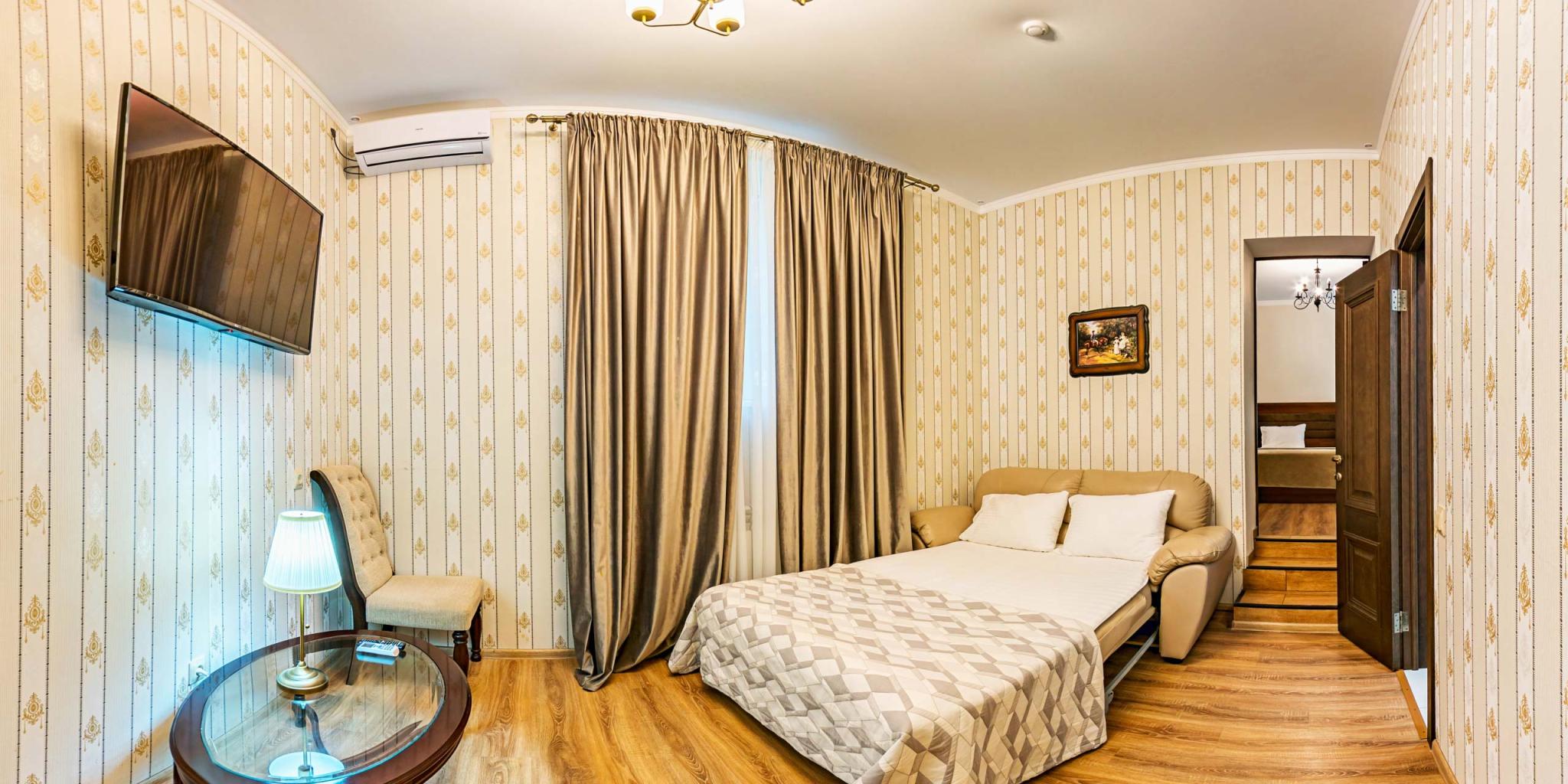 2-комнатный номер люкс с 1 двуспальной кроватью, 45 м² 2