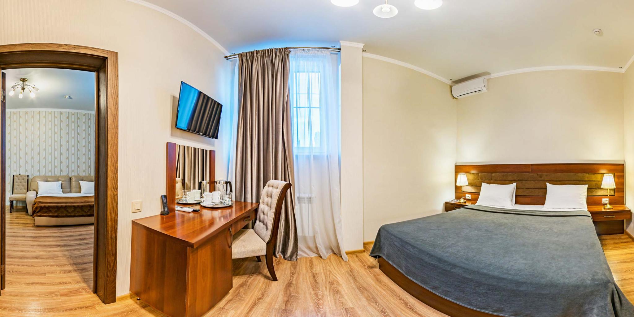 2-комнатный номер люкс с 1 двуспальной кроватью, 50 м² 4