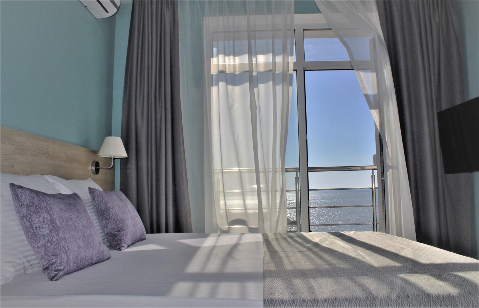 3-комнатные апартаменты, 58 м² (вид на море)
