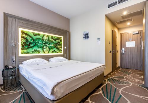 Номер стандарт с 1 двуспальной кроватью