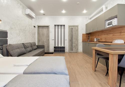 Апартаменты стандарт с 2 односпальными кроватями