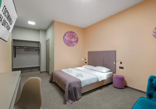 Номер делюкс с 1 двуспальной кроватью