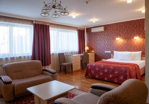 Номер комфорт с 1 двуспальной кроватью