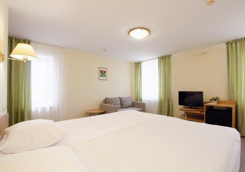 Номер стандарт с 1 двуспальной кроватью