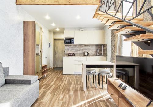 2-комнатные апартаменты стандарт с 4 односпальными кроватями