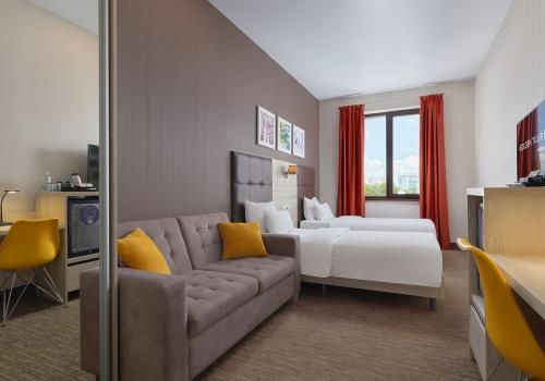 Номер стандарт комфорт с 2 односпальными кроватями