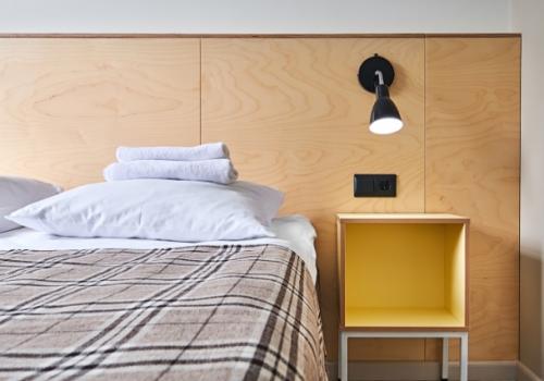 Номер стандарт с 1 двуспальной кроватью