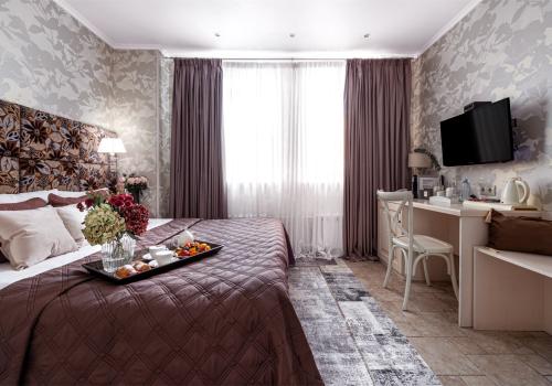 Номер делюкс с 1 двуспальной кроватью