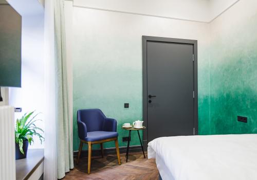 Номер студия с 1 двуспальной кроватью