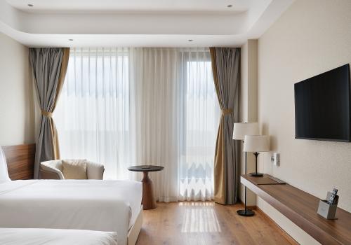 Номер комфорт с 2 односпальными кроватями