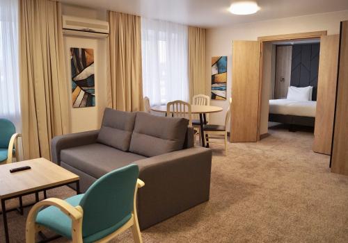 2-комнатные апартаменты стандарт с 1 двуспальной кроватью