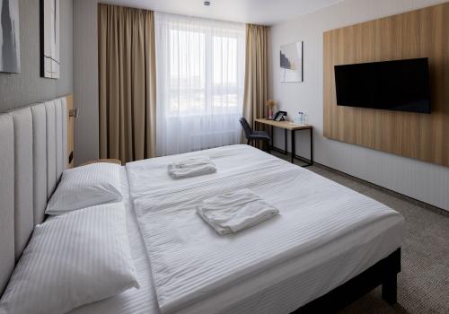 Номер улучшенный стандарт с 1 двуспальной кроватью