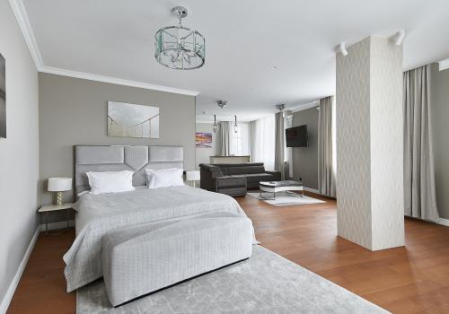 Номер студия премиум с 1 двуспальной кроватью