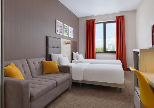 Номер стандарт комфорт с 2 односпальными кроватями