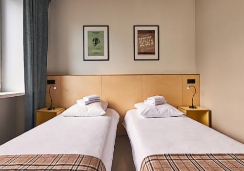 Номер стандарт с 2 односпальными кроватями