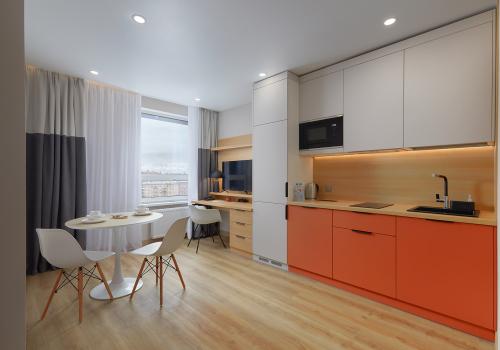 2-местные 1-комнатные апартаменты улучшенные