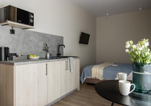 Апартаменты с кухней