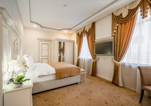 Номер делюкс с 1 двуспальной кроватью