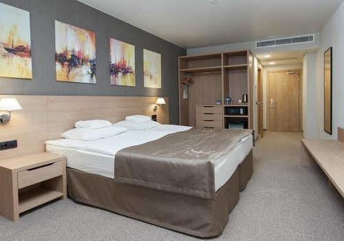 Номер стандарт бизнес с 1 двуспальной кроватью