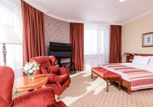 Номер студия с 1 двуспальной кроватью