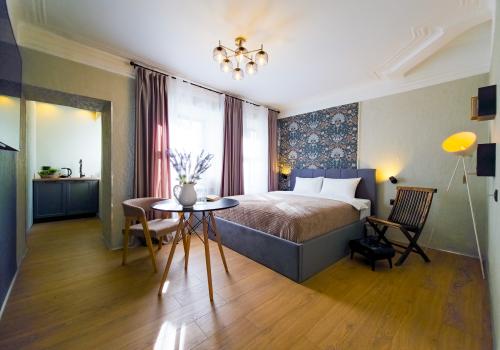 1-комнатные апартаменты студия