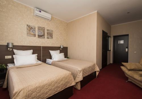 Номер стандарт улучшенный с 2 односпальными кроватями