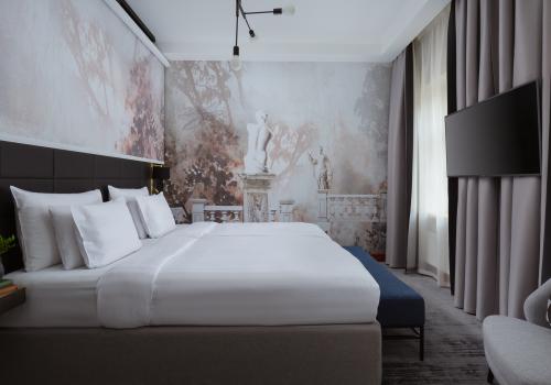 Номер люкс с 1 двуспальной кроватью