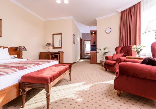 Номер студия с 1 двуспальной кроватью